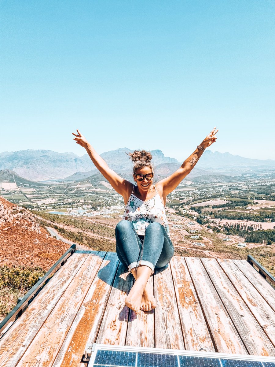 flipsvanz's tweet photo. Epic new breakfast spot at Franshoek look out spot. 

Booking required 

#solofemaletravel #vanlifesouthafrica #glampingonwheels #camping https://t.co/LSlm2woSwG
