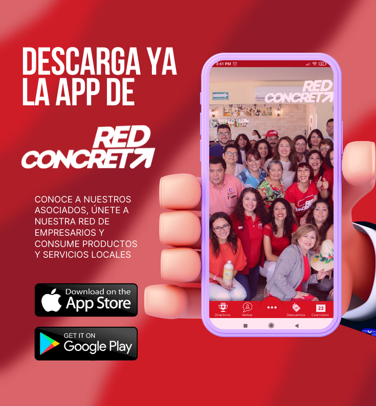 RConcreta's tweet photo. ¡¡DESCARGA YA!! LA NUEVA APP DE RED CONCRETA 📱📌

Encuéntrala totalmente gratis, tanto para Android como para iOS, pulsa los siguientes enlaces: 👇🏼🖇️
✅Google Play: https://t.co/KHtPRF3Vq2...
✅App Store: https://t.co/Ks5w485bKs
#RedConcreta #App #Empresarios #SomosTendencia https://t.co/Ve76vwzTta