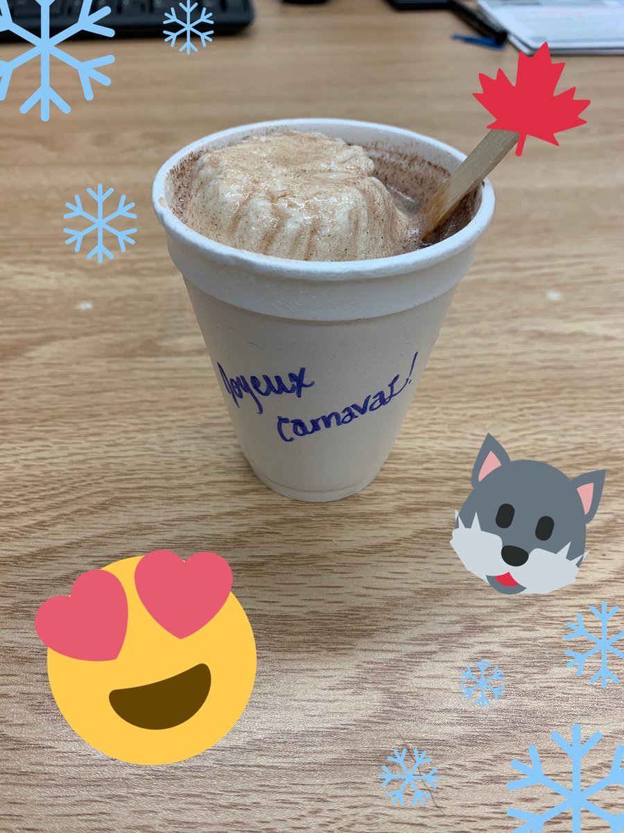 Sharing is caring ❤️ Merci à Mme Grado pour partager la joie du Carnaval de Québec avec moi cet après-midi! ❄️☃️ <a href="/louisearbourfi/">Louise Arbour FI</a>