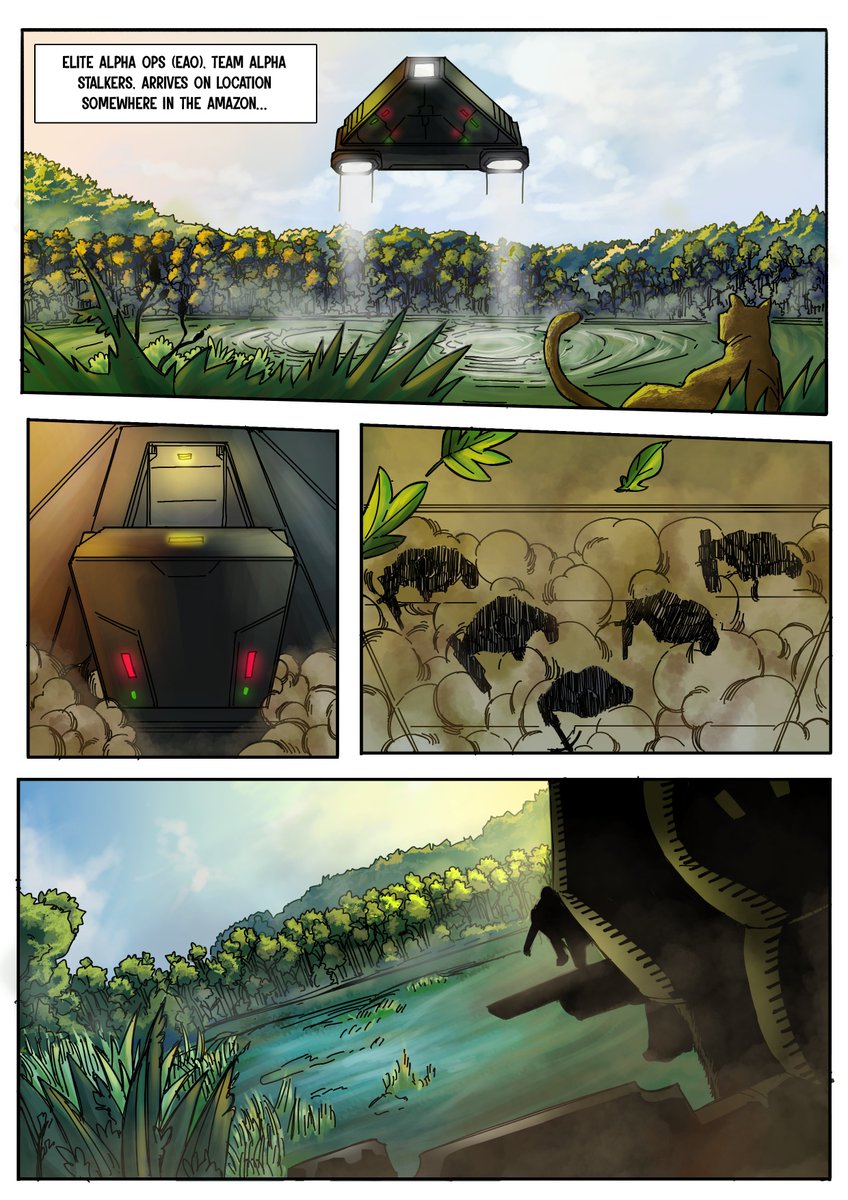 🦍Alpha Comic #SneakPeek🦍

The ALPHA comics are in production and the first pages are already finished!✅
The Alpha Comics come to change the game🚀

The Alpha Comics are created in collaboration with the talented @authorbwest and <a href="/ipixelsart/">Innovative Pixels Art</a>🔥

#comic #Solana #NFT #SolanaNFTs