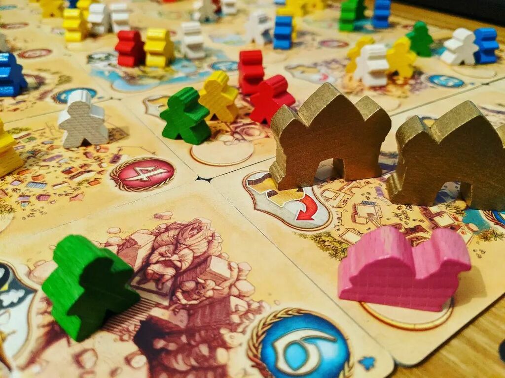 Move assassins, elders &amp; builders through Naqala to claim oases &amp; control djinns in...Five Tribes!

WINTER SALE!! Join our top rated service today for only £8.75 with our 50% OFF YOUR FIRST MONTH offer using code MEEPLE50

Choose from over 700 great game… instagr.am/p/CaVG0WorrQi/