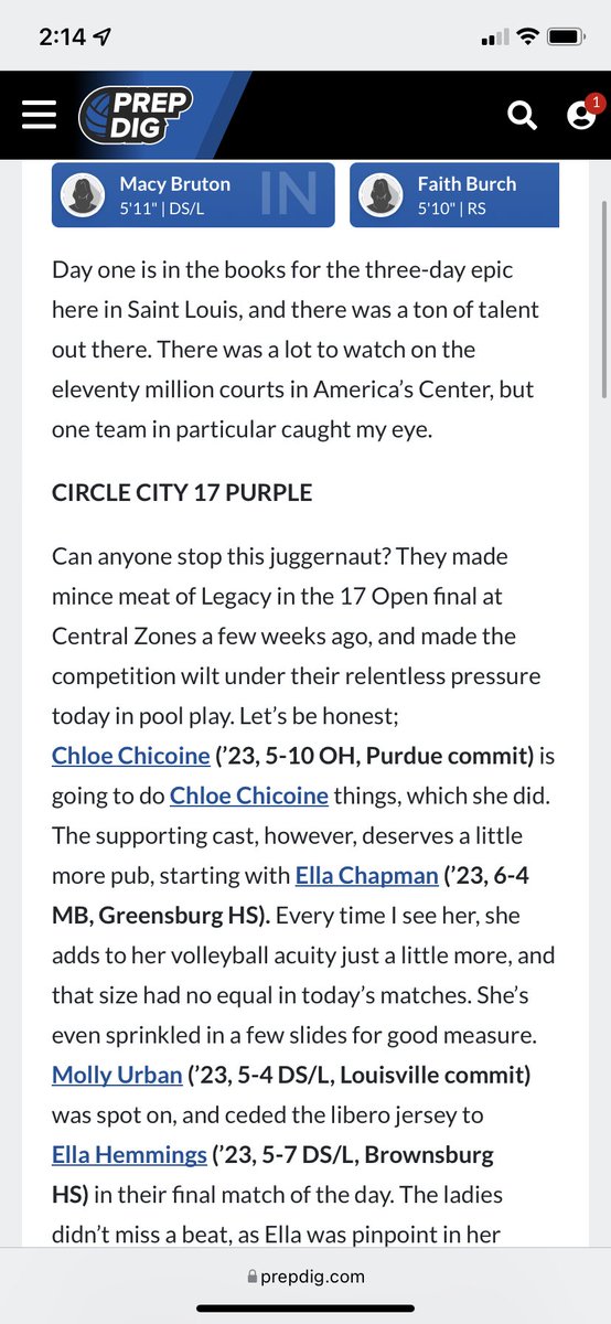 Circle City Volleyball Recruiting tweet media
