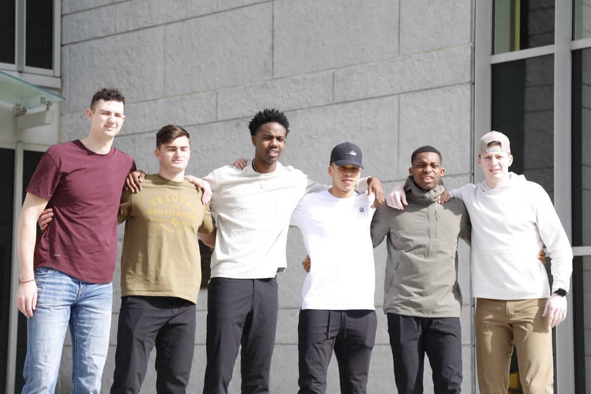 ArmyWP_MBB's tweet photo. The Firsties brought the 🔥 for senior day 

#GoArmy https://t.co/huZQGTkCyt