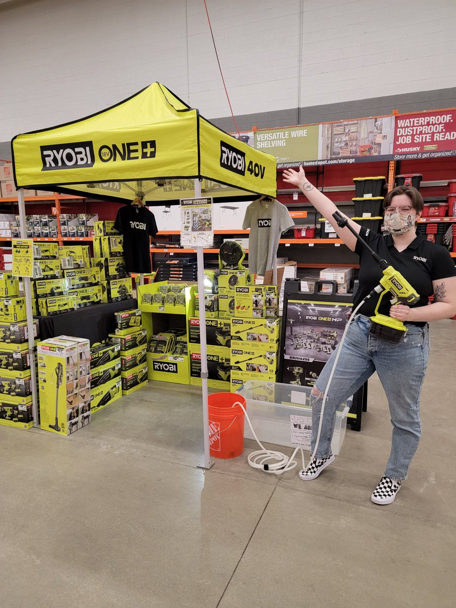 Great job Colleen our Ryobi EMS rep for being number 1 in the division and nation in sales for cordless and outdoor power.