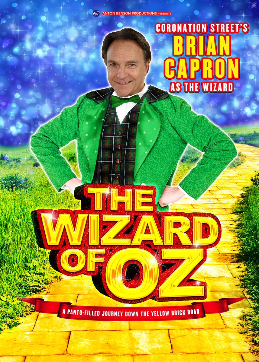 Easter Panto Tour (@easterpantotour) on Twitter photo WIZARD OF OZ EASTER PANTO CASTING NEWS!
Legendary Corrie villain BRIAN CAPRON (Richard Hillman) is joining the cast as The Wizard, alongside previously announced <a href="/KerryKatona7/">Kerry Katona</a>, Blue Peter’s BARNEY HARWOOD + X Factors <a href="/laurenplatt7/">Lauren Platt</a> in this year’s star-studded Easter Panto tour WIZARD OF OZ EASTER PANTO CASTING NEWS!
Legendary Corrie villain BRIAN CAPRON (Richard Hillman) is joining the cast as The Wizard, alongside previously announced <a href="/KerryKatona7/">Kerry Katona</a>, Blue Peter’s BARNEY HARWOOD + X Factors <a href="/laurenplatt7/">Lauren Platt</a> in this year’s star-studded Easter Panto tour