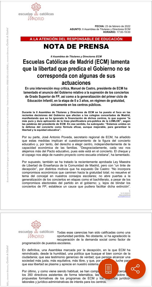 Estupor y decepción. Están a tiempo de corregir esta deriva.