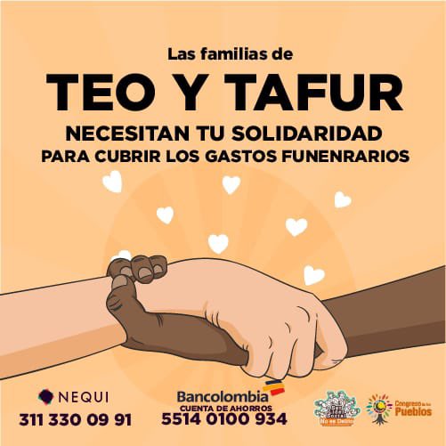 cristhianperezp's tweet photo. Tuve la fortuna de conocer el trabajo del Compa Teo, me quede en la casa donde fue vilmente asesinado, no descansaremos hasta cumplir el sueño de restituir las tierras robadas por la oligarquía y las mafias de este país, Tu legado será nuestra fuerza para seguir en la lucha https://t.co/syBzOv25AW