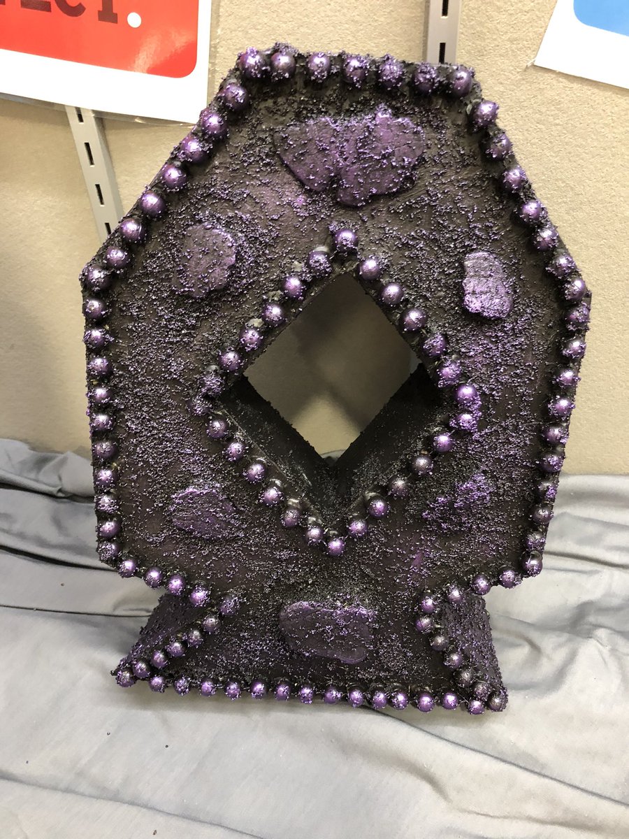 gmsnelsonart's tweet photo. GMS art rocking the cereal box sculpture! @Griffin_MS 8th grade Art I https://t.co/3YMHrI6CRk