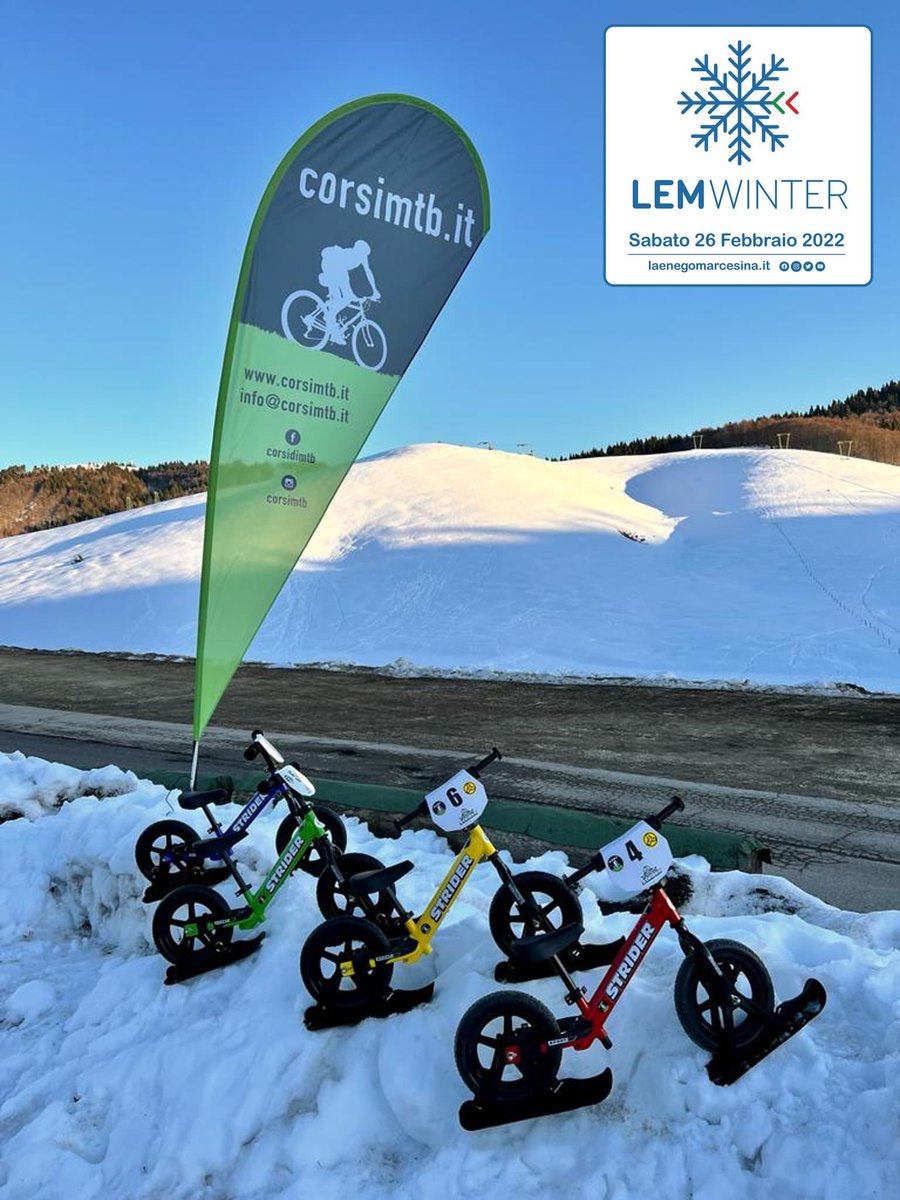 enegomarcesina's tweet photo. Questo sabato ci sarà grande spazio anche per i più piccoli! 🚴🚴‍♂️

Venite a divertirvi insieme a noi 😊

#sport #lemwinter #26febbraio #bicisuneve #sportinvernali https://t.co/JhKL9aUxBI