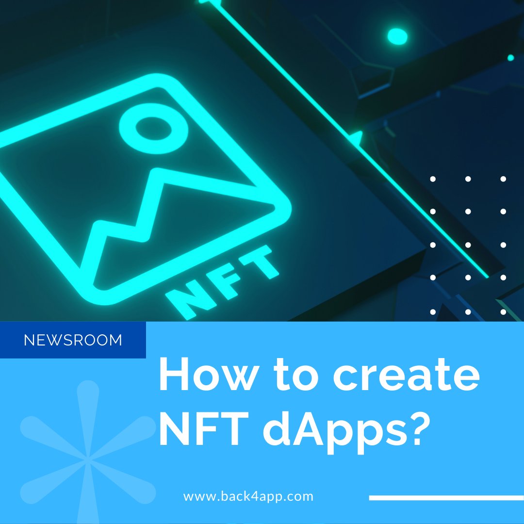 back4app's tweet image. In times of surging demands for NFT, we have created a series on creating NFT dApps with Back4app. Check out the first video in this NFT series:  bit.ly/3Ijasga

.

.

.

#createnfts #nftapps #nftnews #nftdapps #nftmarketplace #lowcodeplatform