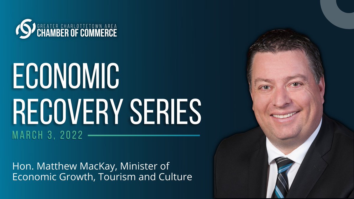 CHAMBER LIVE Economic Recovery Series: The Honourable Matthew MacKay
Thursday, March 3 from 10-10:30 AM
Event link/Registration info: free to attend, RSVP required: bit.ly/3p8sAlg
