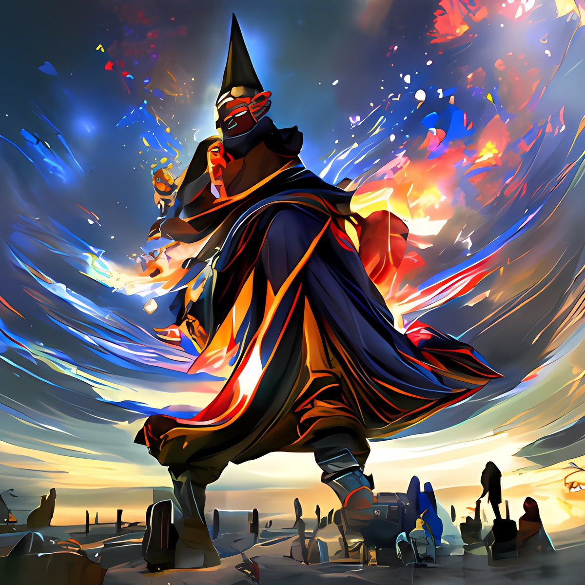 📜 Lore pt 14 - The Elden Wizard - Neutral, arch mages, multiple magics, creators. The Elden wizard seldom appears, seeming only to be concerned with correcting the balance.
#lore #wizard #storytelling #NFTs #opensea 

opensea.io/collection/ele…