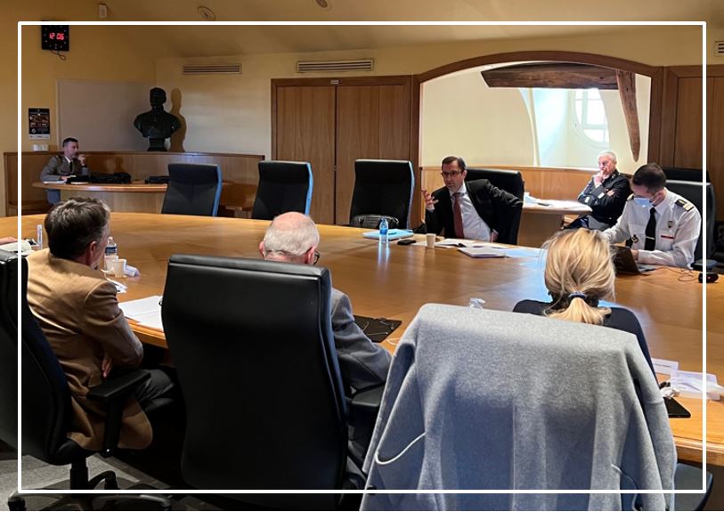ThibautVanssay's tweet photo. #Audition
Devant les membres du haut comité d’évaluation de la condition militaire (#HCECM), j’ai présenté la mobilité des militaires et ses enjeux. Nos #militaires sont appelés à servir en tout temps en tout lieu.
@Armees_Gouv @CHEM_FR @OpexNews @ForcesOperation @CEMA_FR https://t.co/weqapmjcPN