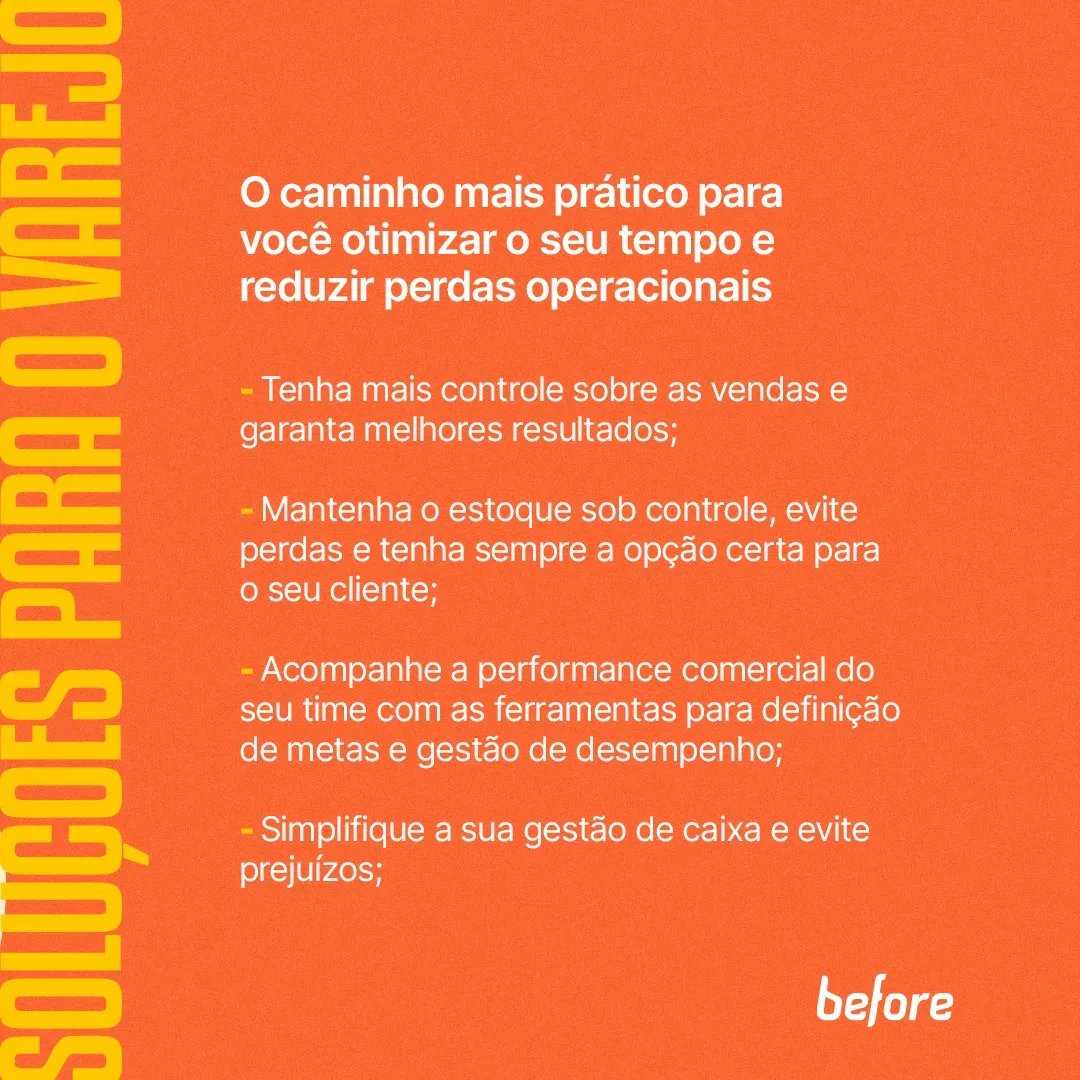 beforeti's tweet photo. Precisando de tempo?
Que tal otimizar a gestão do seu negócio? E tudo na palma da mão. 🤳🏼 A Before oferece soluções práticas, rápidas e completas para o seu negócio. Fale conosco e saiba como nossos sistemas podem contribuir para o sucesso da sua empresa. 📉 #GestãoNaPalmaDaMão https://t.co/dHuyhqzTk7