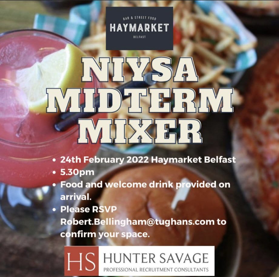 It’s not too late to RSVP to our midterm mixer at Haymarket, Belfast. We hope to see you tomorrow!