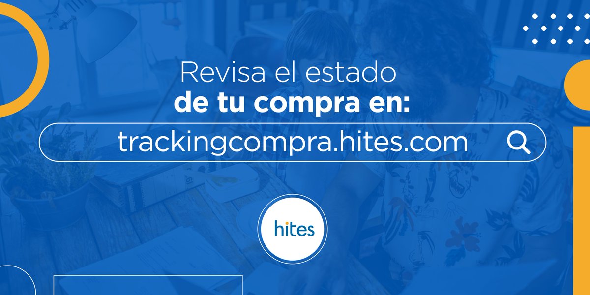 El estado de tu compra a solo un click de distancia 🤳  Conoce los detalles aquí: 
trackingcompra.hites.com