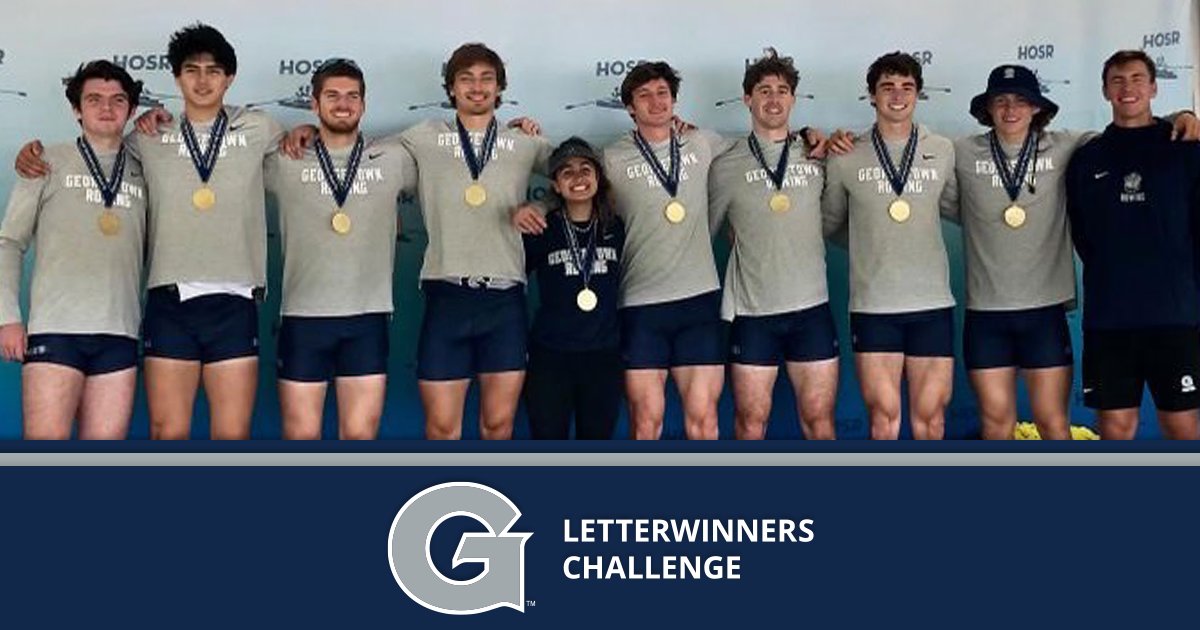 The #LetterwinnersChallenge ends tonight! 

Georgetown Men's Rowing student-athlete alumni: make your gift before midnight to help us win the Most Dollars and Most Donors categories! g.town/3BdENK6