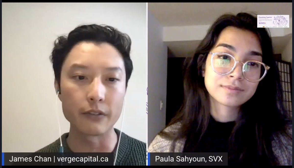 VERGE_Capital's tweet photo. VERGE's Manager, James Chan took to the stage at #WOSEN's #FlourishingTogether Showcase. His advice to social entrepreneurs? Reach out to funders who you see as a good fit. Building relationships, even if it doesn't end up being a match, will help you grow your network. #SoFin https://t.co/yt93i9JGol