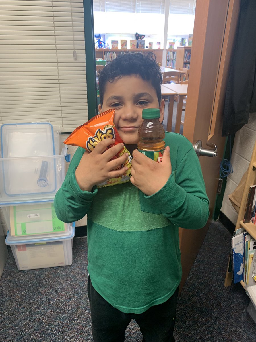 This Great Gator has been working so hard to meet his goal each day…today he earn his prize for reaching his goal 10 times!!!  Cheetos and apple juice is what he worked towards! Now working towards our next prize!!! <a href="/GuilfordEle/">Guilford Elementary School</a> GuilfordEle <a href="/DoleTweets/">Dole Tweets</a> <a href="/ChesterCheetah/">Chester Cheetah</a>