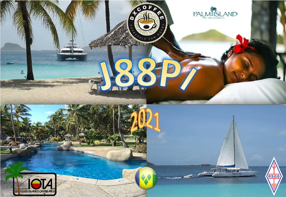 DX: J88PI, Grenadines: put this into your Ham Radio Deluxe #logbook
Brian GW4DVB active as J88PI from Bequia island, St Vincent, Feb 24 to Mar 8 2022 QRV 40m-6m mainly SSB, FT8
bit.ly/3BGrZwh
#HamRadio #AmateurRadio #Hamr #HamRadioSoftware #HamRadioDeluxe #SpreadTheWord