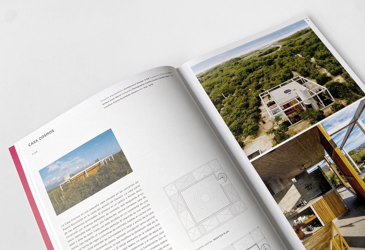 Publicaciones: 
Nuestra obra Casa Cosmos forma parte del libro "Lo mejor del siglo XXI vol. 9 Arquitecturas mexicanas 2019-2020" de editorial <a href="/Arquine/">Arquine</a> 

Our work Casa Cosmos is published in the book "Mexican Arquitectures. The Best of 21st Century. 2019-2020" edited by <a href="/Arquine/">Arquine</a>