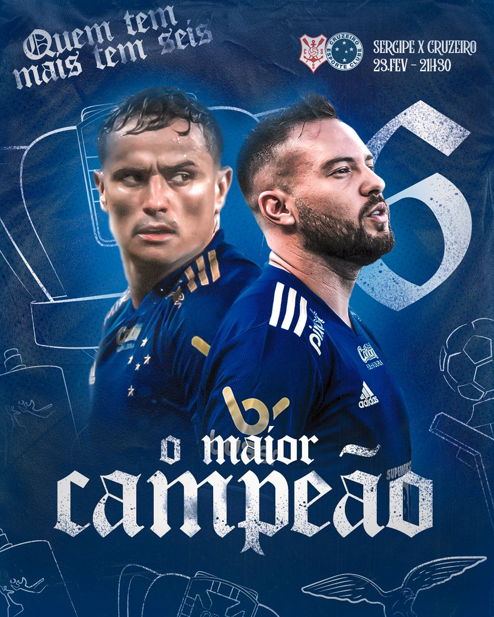 Cruzeiro 🦊 on X: HOJE TEM CRUZEIRO!!!!! 🦊💙 É dia de ver #OMaiorCampeão  da @CopadoBrasil em campo! Vamos lutar juntos para reverter o placar do jogo  de ida e buscar a classificação. #