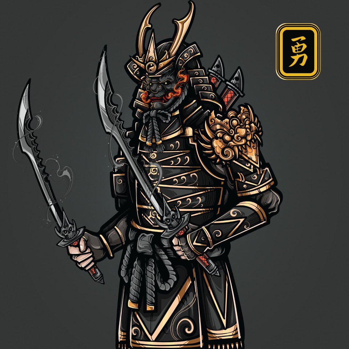 SatoshiSamurais's tweet photo. MASK:

Dozens of unique masks, from demonic to legendary. Each one designed to instill fear in their enemy. These masks range from Battle Damaged to Perfect Condition.

MORE ON OUR WEBSITE: 
https://t.co/NRn5bpdnd3

#NFTdrop #NFTCommumity #samurai #Satoshi #AnimeNFT #AnimeArt https://t.co/dn44u4xjHR