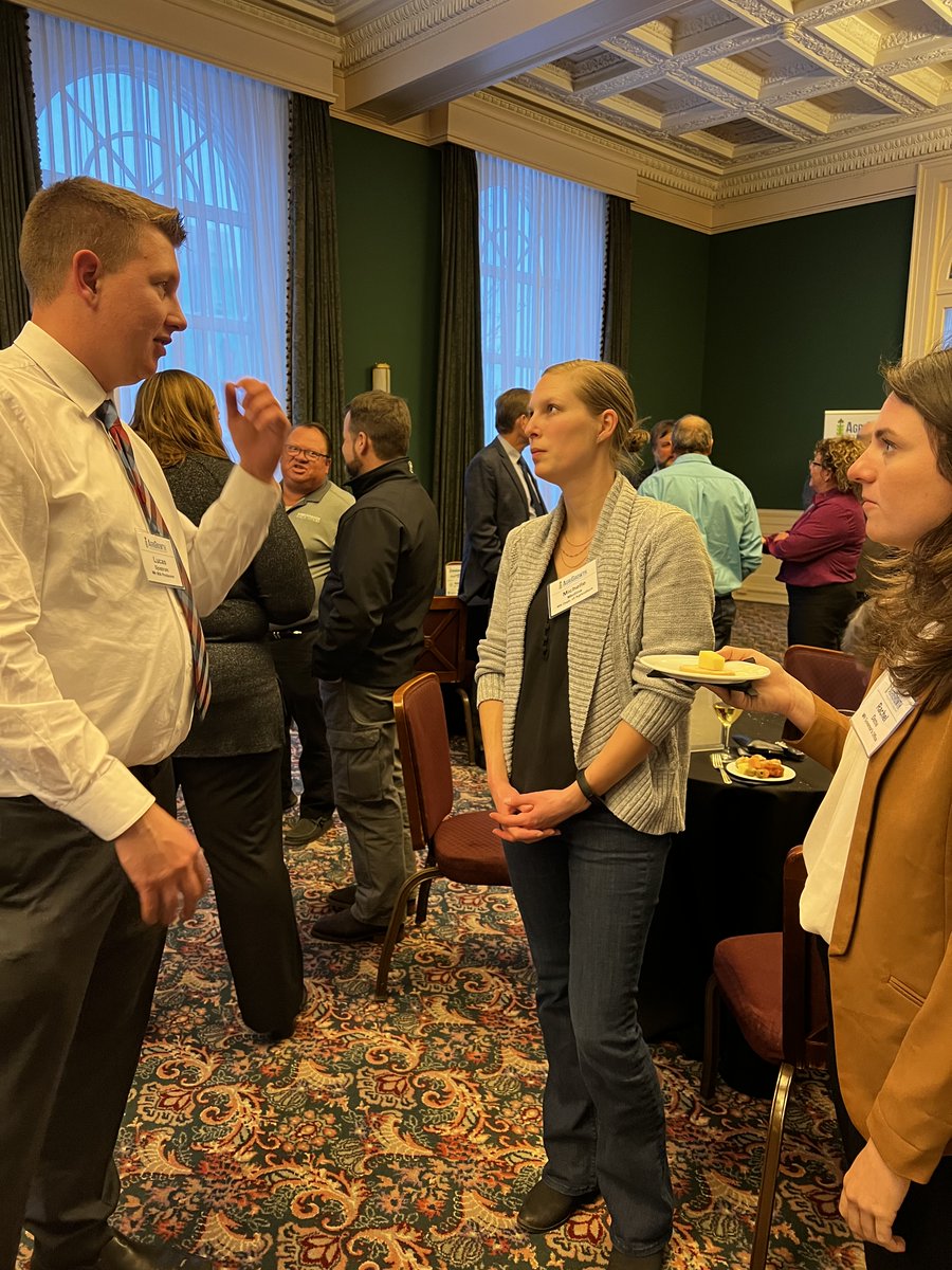 We had a wonderful time at our 2022 Legislative Reception yesterday! 

Thank you to <a href="/mnmilk/">Minnesota Milk</a> for co-hosting, and to all of the AgriGrowth members and legislators for coming by for an evening full of great conversation &amp; networking!

#Mnleg #MnAg #AgriGrowth #MNMilk