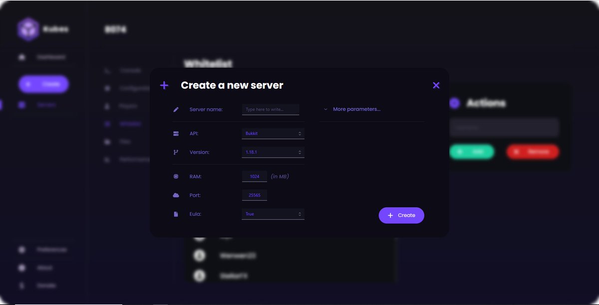 Kubes_Inco's tweet image. Hey, today we are showing you a first preview of our software!
Kubes is manager of minecraft local servers with a simplified user interface, for a shorter setup 👍

Feel free to retweet in order to help us growing through minecraft community! #Kubes #Minecraft