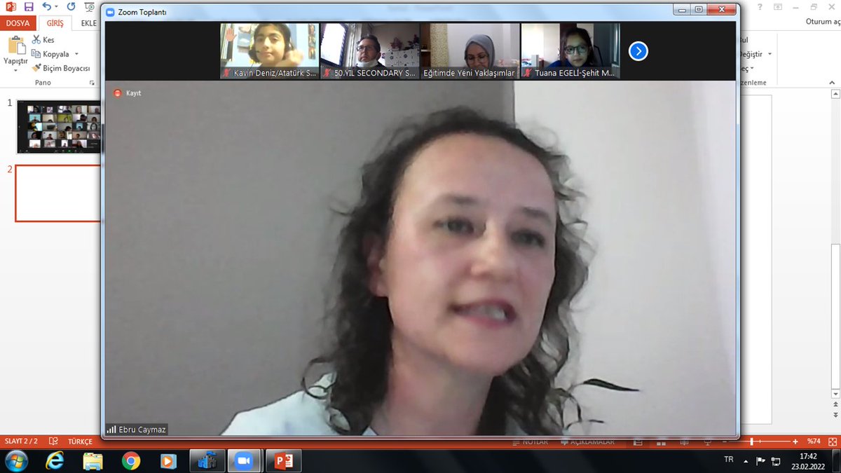 We realized our webinar with Ebru Caymaz. <a href="/tretwinning/">eTwinning Türkiye</a> <a href="/ManisaTwinning/">eTwinningManisa</a> <a href="/eTwinning_Usak/">eTwinning Uşak</a> <a href="/eTwinningTKRDG/">eTwinning</a>