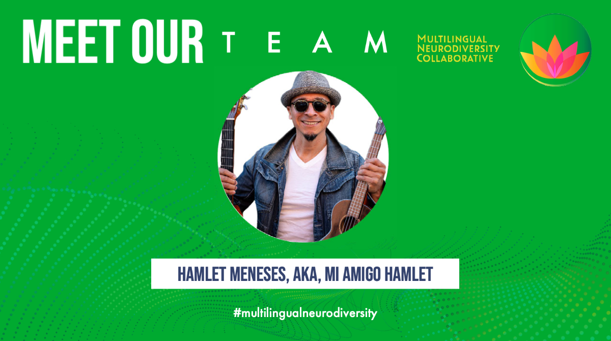 Dear friends and colleagues, we would like to introduce you to our Creative Media Director Hamlet Meneses, aka <a href="/miamigohamlet/">miamigohamlet</a>. Every time you see a post from him, it is from us, Cristina and Theresa.

#multilingual #Neurodiversity #DiversityandInclusion