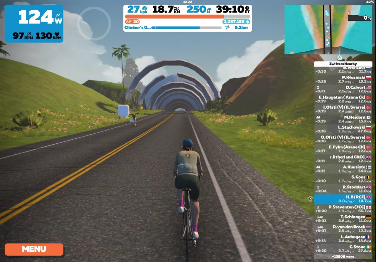 It’s our Thursday evening <a href="/GoZwift/">Zwift</a> social ride tomorrow evening on Legends and Lava for 60 minutes. 

Details below 👇🏻 

zwift.com/events/view/27…