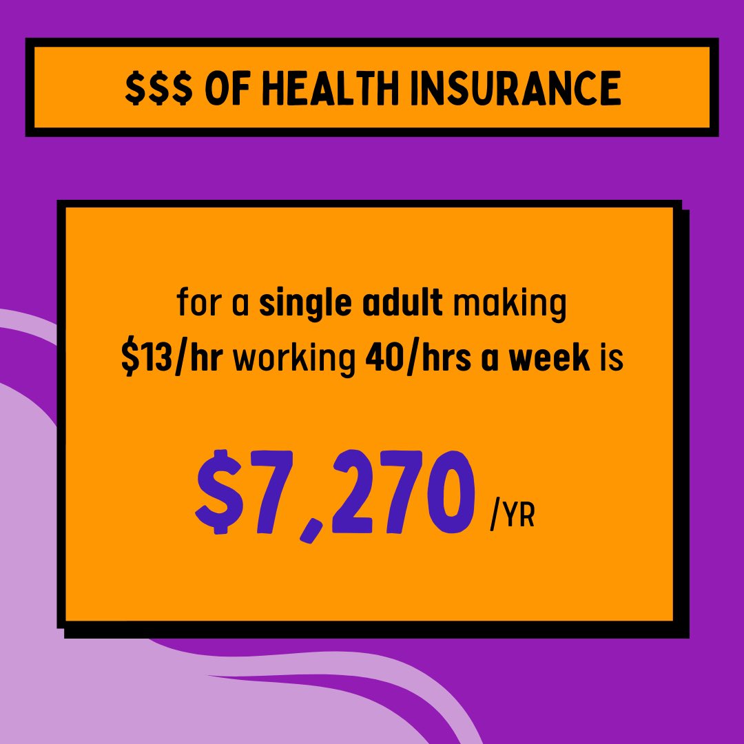 HealthEquityCT's tweet photo. Minimum wage is not living wage. An adult with no dependents working full-time at minimum wage is not eligible for #HUSKY or #CoveredCT. #HUSKYHelps     @RepAbercrombie, @Jeff_Currey, @LucyDathan, @SusanJo24607296, @MannySanchezCT, @Mbolinsky, @RepFerraro117th, @tubanoiz https://t.co/Cl5kPubIX1