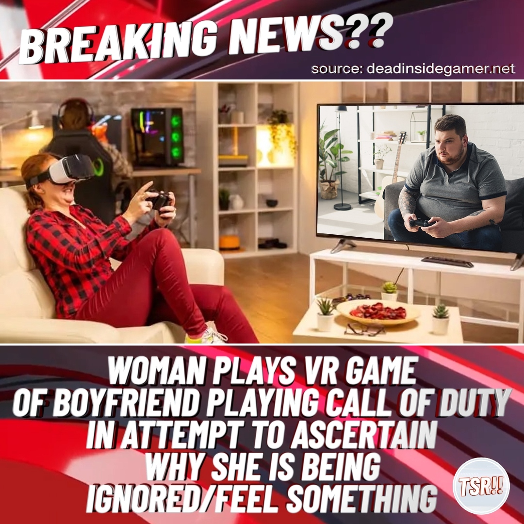totallytoddular's tweet photo. this just in...
What games have you played instead of nurturing your relationships?
.
.
.
.

#videogames #gamer #gamers #gamingcommunity #videogameaddict #tsr #thestarrreporrt #vr #vrgaming #vrgamer #gamerboyfriend #videogamenews #funnygamingnews https://t.co/My9N7hrvwP