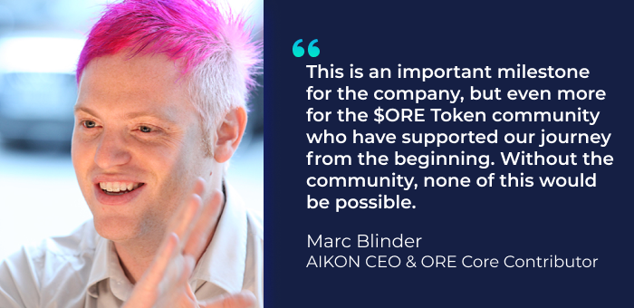 oreprotocol's tweet photo. Thank you ORE community for all of your support as we head into the next $ORE Token milestone. โค๏ธ
Who's ready for ORE listing on @BitMartExchange?! Mark your calendar for February 28, 2022 at 11AM EST! ๐
๐https://t.co/gYAjyIUwJx #ORECEX #cryptocurrency https://t.co/zujZKYc6mX