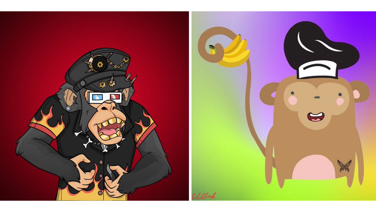 🎉 We’ve partnered up for a GIVEAWAY! Winners announced in discords! 🚨 #NFTs #NFTProjects

1X Ape Hanger  &amp; 5 VIPs 🦍
10 WL Chef Carl 👨‍🍳 

✅ Follow <a href="/ApeHangerElvis/">Ape Hanger Bikers</a> &amp; <a href="/CarlCookingClub/">CarlCookingClub MINTING NOWnft</a> 
✅ Like/RT/Tag 3 Friends
✅ Join AHB discord.gg/nB7vRfKs Join CCC discord.gg/2reQBKSd7g