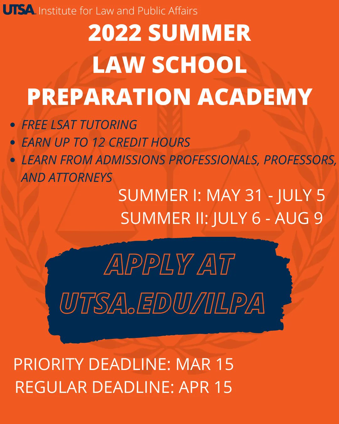 Utsa Summer Schedule 2022 Utsa Pre-Law (@Utsaprelaw) / Twitter
