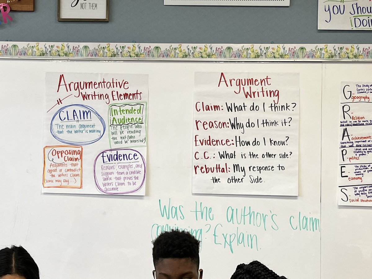skellerCIMS's tweet photo. The students in Miss T’s room worked in groups to analyze argumentative texts. They read, discussed, analyzed, and then shared their findings with the other groups using the jigsaw collaboration method. #studentcollaboration #warrenwill #DiscoverCIMS https://t.co/bL2g9gItwa