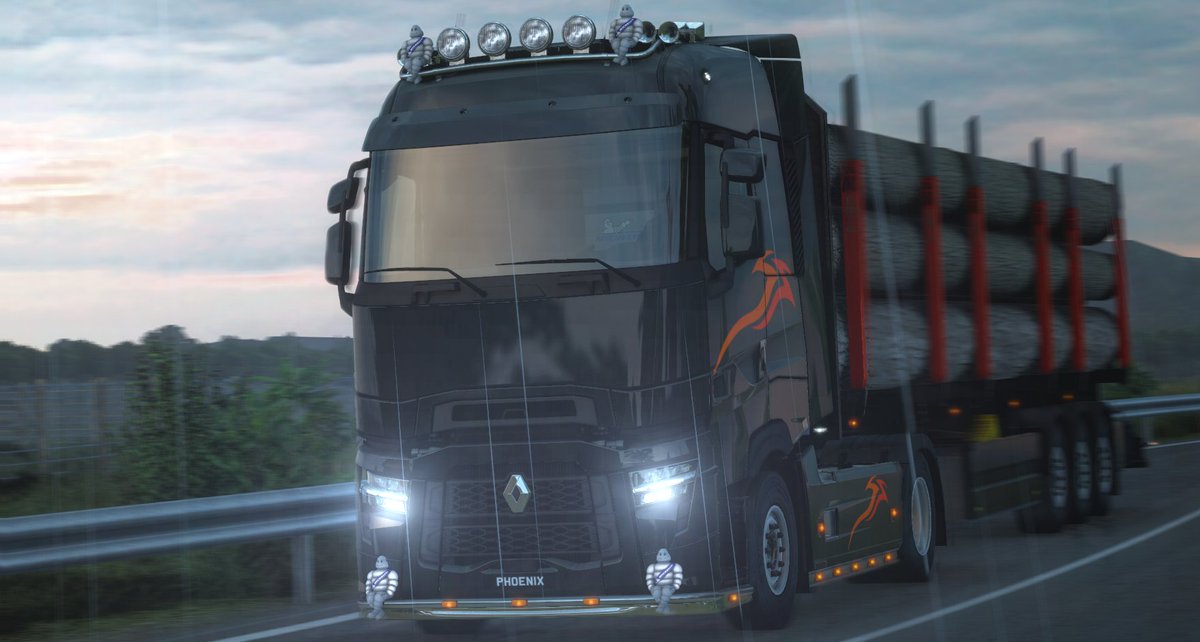 GPEVTC's tweet photo. Golden Phoenix Convoy #7
Thank you to everyone that attended last nights convoy.
Here are a few photos our Media Team captured:
📸by @TMP_ProXCloud & Gmakata
#ETS2 #TruckerMP #BestCommunityEver https://t.co/OPYLOrjwJv