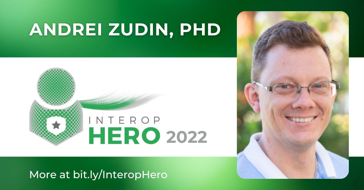 DirectTrustorg's tweet photo. We're pleased to recognize Andrei Zudin as an #InteropHero!
Learn more about the #InteroperabilityHero Initiative, including words from Andrei Zudin's nominator, at https://t.co/IUpFnIFhD0.
#InteroperabilityImpact @healthgorilla @andreizudin https://t.co/MSs0ftxr3U