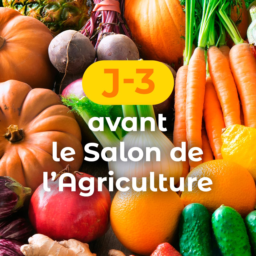 [Évènement] J-3 avant l'ouverture du <a href="/Salondelagri/">Salon International de l'Agriculture</a>  🌿 Rendez-vous Hall 2.2 Stand B011 #SIA2022 #TourFL
👉bit.ly/3JxNNwH