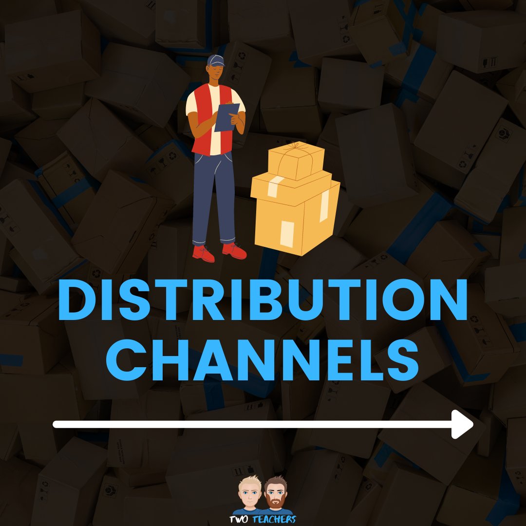 TwoTeachersBiz's tweet photo. Our theme this week has been about distribution channels🚛

So here's our infographic which covers some of the key distribution channels used in business ⬇️

You can watch the full explainer video via this link: https://t.co/B0ClQP7rxI https://t.co/zc7P5XvIuc