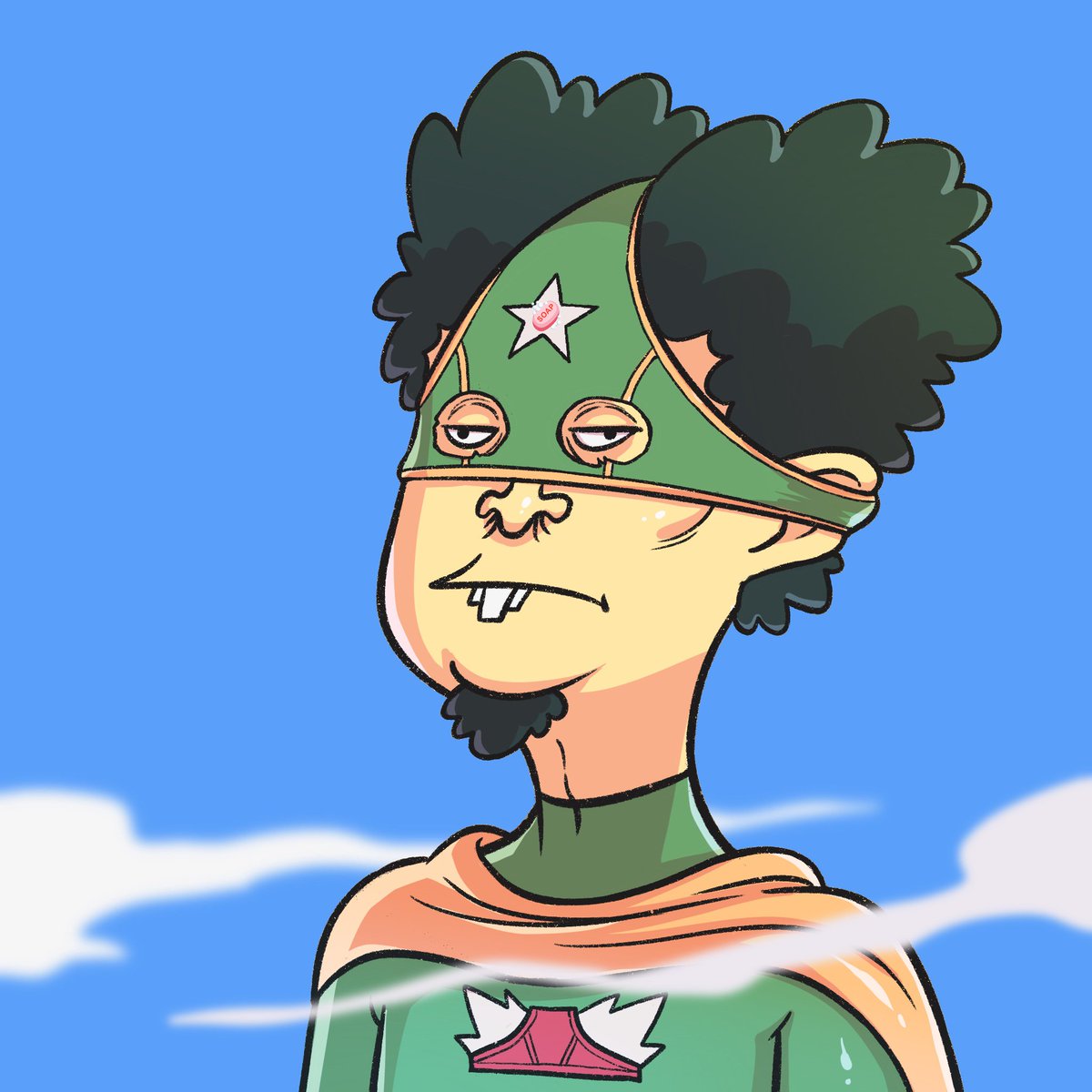 AssFaceNFT's tweet photo. Day 7 #12DaysofSoap
Special shoutout to an exclusive #AssFaceNFT genesis cartoon titled 'The Underpantman' on #objkt πΌ
#SUPERRARE GANG - interact with this tweet for a chance to secure history! #web3 πΉ https://t.co/YGmSDYMUTF