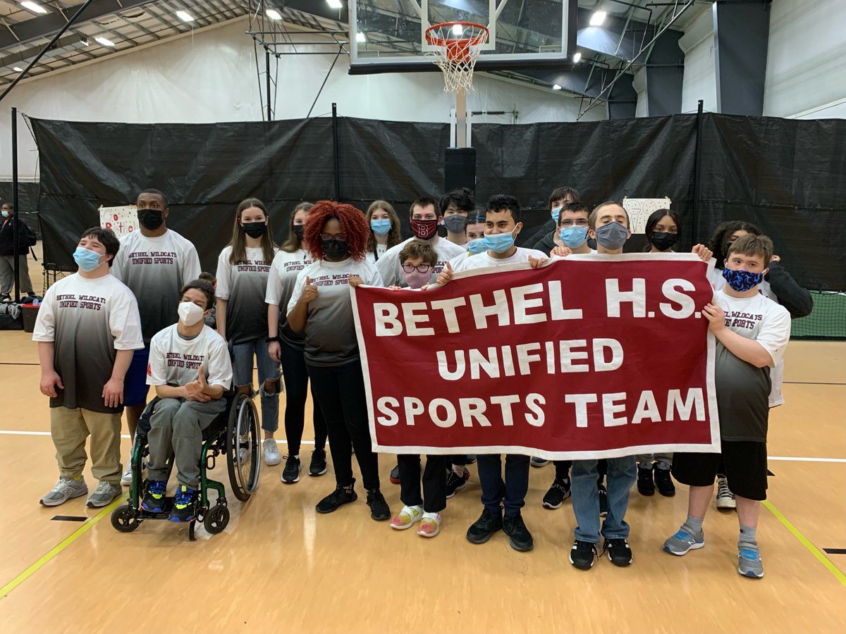 BethelSports's tweet photo. Bethel Unified is at the NYA today.  Good luck to all the athletes and partners participating! https://t.co/Vu9drY1pt4