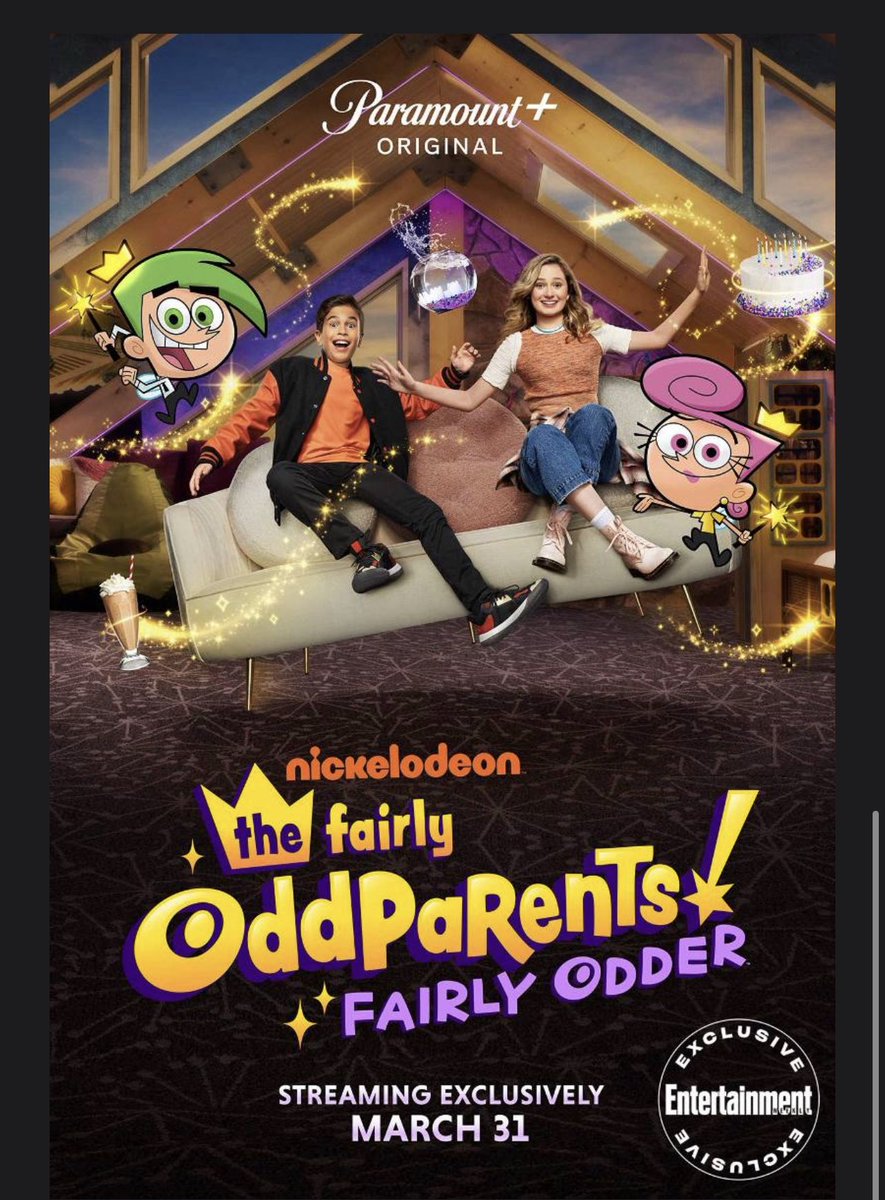 mikecaron_la's tweet photo. MARCH 31st!!!!!
Dust off your fairy wands and come hang in #Dimmsdale with us!!!!
#ParamountPlus #Nickelodeon
#director #executiveproducer π https://t.co/cuXc0LVpJr