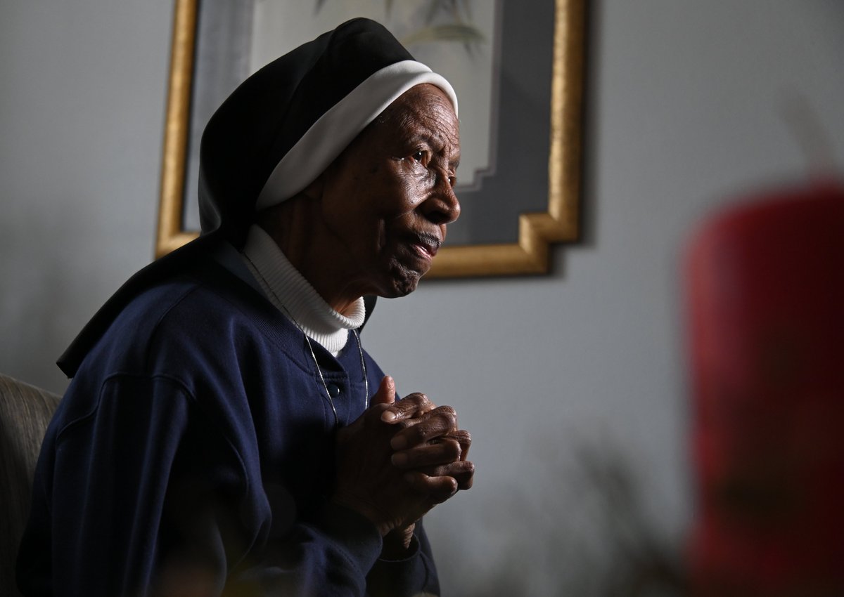 Sister Magdala Marie Gilbert, 91, a member of the Oblate Sisters of Providence is one of the 30 people featured for Black History Month <a href="/baltimoresun/">The Baltimore Sun</a> to see the rest. #BlackHistoryMonth