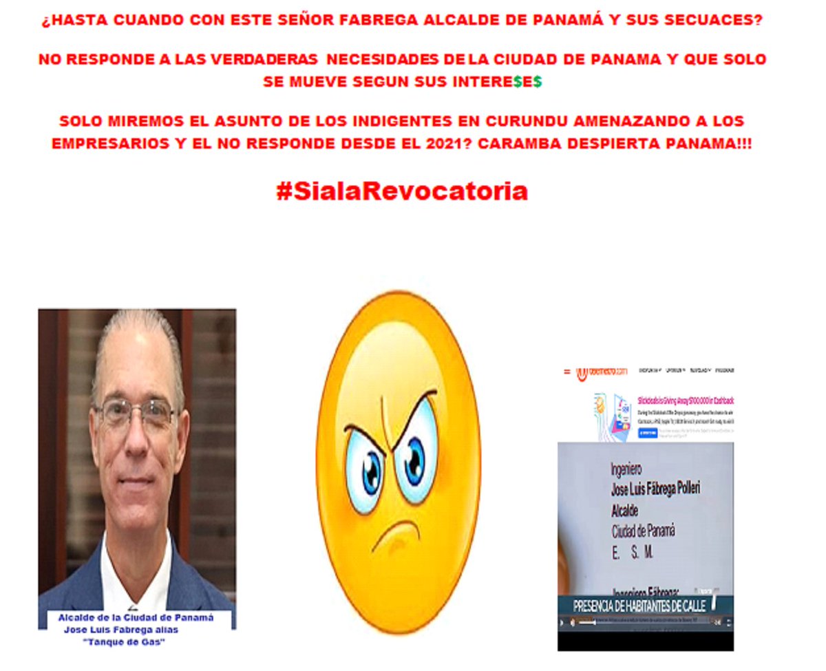 Luz1Angel's tweet photo. Hasta Cuando con este Señor Fabrega? Señores  @tepanama Los estamos mirando dejense de burocracias y escuchen el clamor de este pueblo la Voz del Pueblo es la Voz de Dios   @nitoadames @Deliacmf  @RicardoLombanaG @lnformante507 @lindabran1 @LaVozDeVeraguas @thomas_paulette https://t.co/qR29P9wJBL