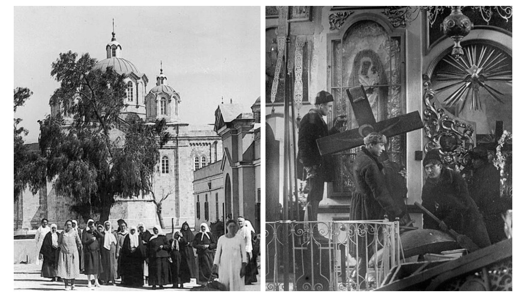 HistoryRodina's tweet photo. В этот день...

175 лет назад учреждена Русская духовная миссия в Иерусалиме - представительство Русской православной церкви в Святой Земле.

100 лет назад ВЦИК РСФСР издал постановление об изъятии церковных ценностей - уже "в земле Российской". В фонд помощи голодающим. https://t.co/JkSfFSv0Xu