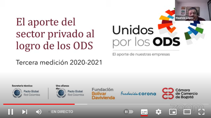 pactocolombia's tweet photo. ¿Cómo evaluar el aporte de tu organización a los #ODS?

La Alianza Unidos por los #ODS,  integrada por Pacto 🇨🇴, la @FundacionBD, la @fundcorona y la @camaracomerbog, te invitan a conectarte #ahora y descubrirlo! 👉https://t.co/FymToDFntB…

Lidera: @MLopezGon https://t.co/58k4boT7Zb