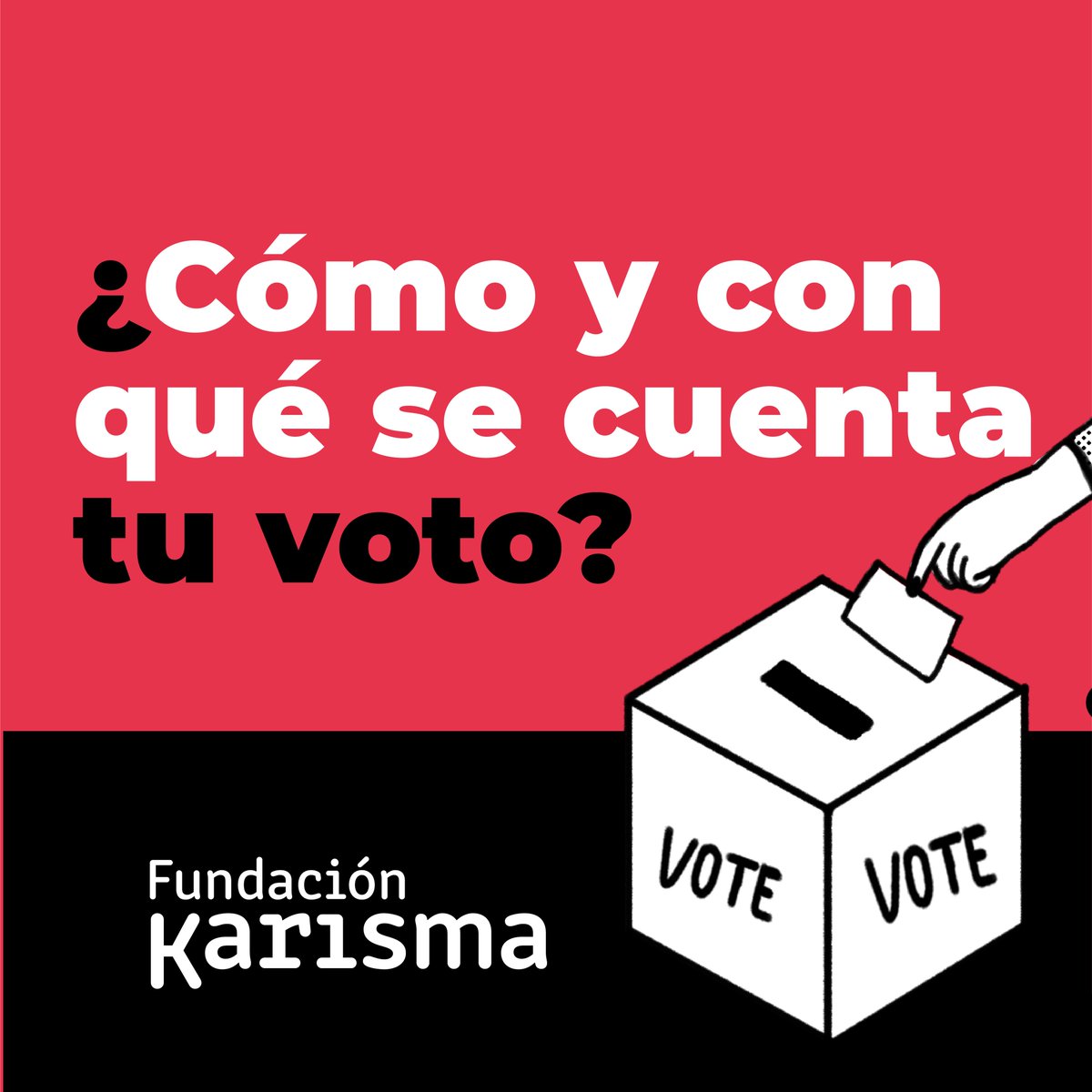 Karisma's tweet photo. #EleTcciones2022🗳️| ¿Cómo y con qué se cuenta tu voto? ¿Se han preguntado qué pasa con su voto después de depositarlo en la urna? Vamos con un hilo explicando todo el recorrido. 👀🧐👇🧵 https://t.co/ss1X2fzART